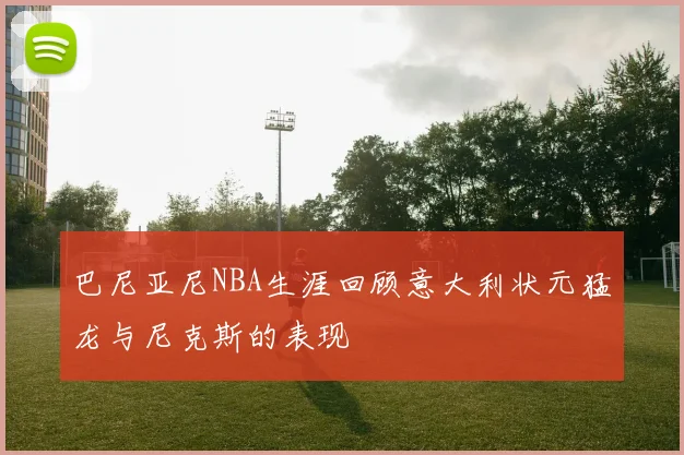 巴尼亚尼NBA生涯回顾意大利状元猛龙与尼克斯的表现