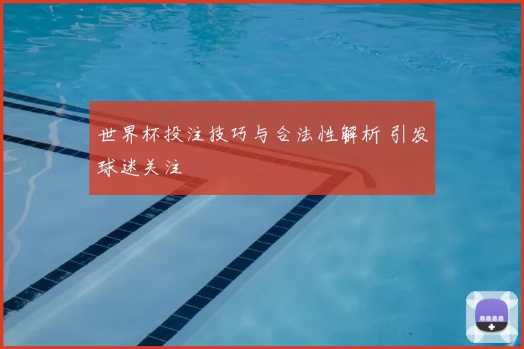 世界杯投注技巧与合法性解析 引发球迷关注