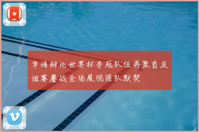 华语辩论世界杯夺冠队伍再聚首友谊赛鏖战全场展现团队默契